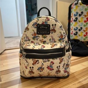 Mickey and friends tattoo Loungefly backpack